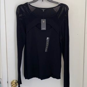 Guess peephole sweater